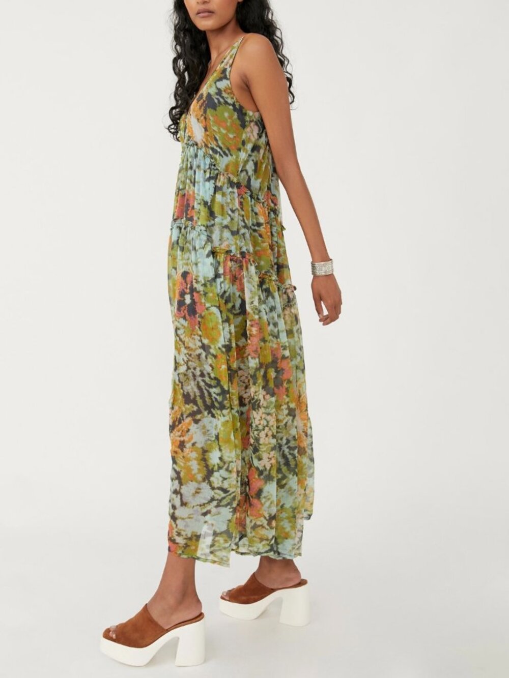 Free People Julianna Maxi Dress Size Small - Picture 4 of 9